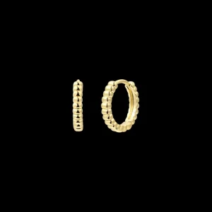 XENOX Ohrringe^AMALFI Creolen 925/- Sterlingsilber, rhodiniert