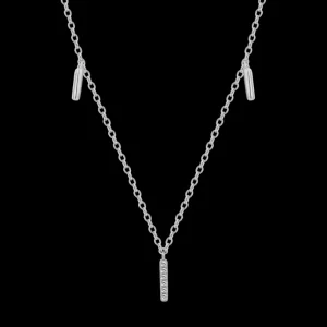 XENOX Halsketten^AMALFI Halskette 925/- Sterlingsilber, rhodiniert