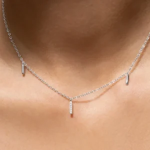 XENOX Halsketten^AMALFI Halskette 925/- Sterlingsilber, rhodiniert