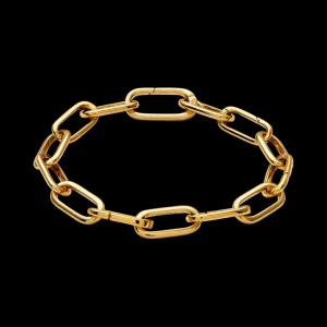 XENOX Armbänder^BASIC Armband 925/- Sterlingsilber, 18k Vergoldung