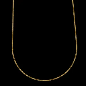 XENOX Halsketten^BASIC Halskette 925/- Sterlingsilber, rhodiniert