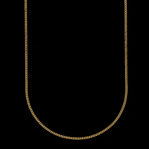 XENOX Halsketten^BASIC Halskette 925/- Sterlingsilber, rhodiniert