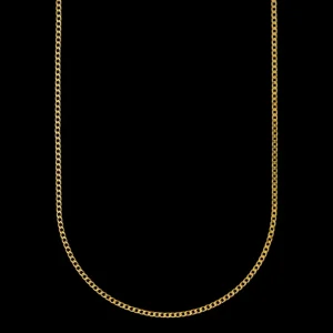 XENOX Halsketten^BASIC Halskette 925/- Sterlingsilber, rhodiniert