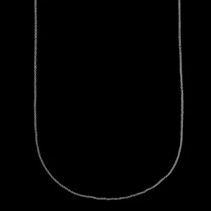 XENOX Halsketten^BASIC Halskette 925/- Sterlingsilber, rhodiniert