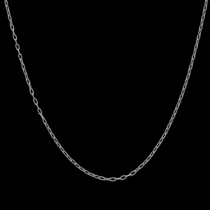 XENOX Halsketten^BASIC Halskette 925/- Sterlingsilber, rhodiniert