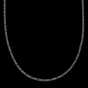 XENOX Halsketten^BASIC Halskette 925/- Sterlingsilber, rhodiniert