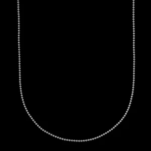 XENOX Halsketten^BASIC Halskette 925/- Sterlingsilber, rhodiniert