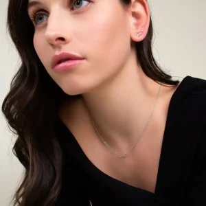 XENOX Halsketten^BASIC Halskette 925/- Sterlingsilber, rhodiniert