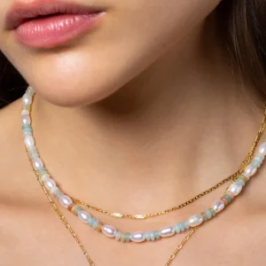 XENOX Charms | Halsketten^BASIC Halskette 925/- Sterlingsilber, rhodiniert