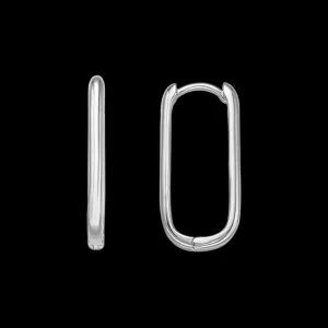 XENOX Ohrringe^BASIC Ohrringe 925/- Sterlingsilber, rhodiniert