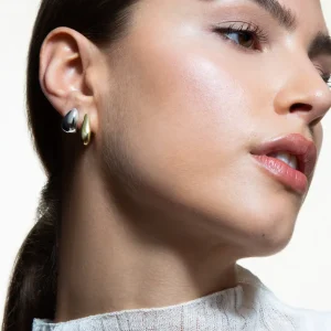 XENOX Ohrringe^BEAN Ohrringe 925/- Sterlingsilber, rhodiniert