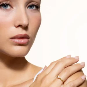 XENOX Ringe^BUBBLE PEARL Ring 925/- Sterlingsilber, rhodiniert