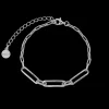 XENOX Armbänder^DUO LINK Armband 925/- Sterlingsilber, rhodiniert
