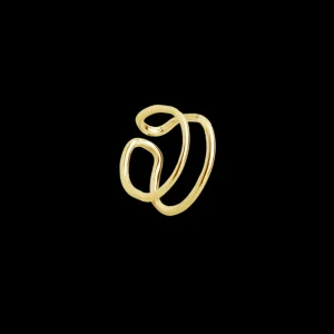 XENOX Earcuffs^EAR CUFF 925/- Sterlingsilber, rhodiniert