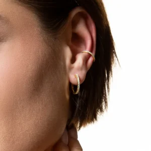 XENOX Earcuffs^EAR CUFF 925/- Sterlingsilber, rhodiniert