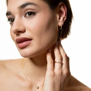 XENOX Earcuffs^EAR CUFF 925/- Sterlingsilber, rhodiniert