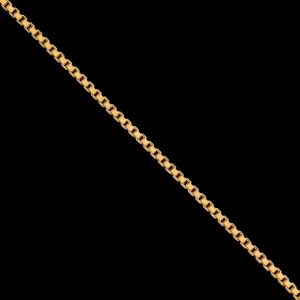 XENOX Echtgold | Halsketten^FINE Basic Halskette, 14k Gelbgold goldfarben