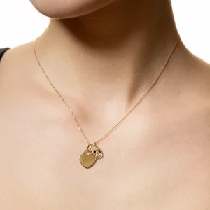 XENOX Echtgold | Halsketten^FINE Basic Halskette, 14k Gelbgold goldfarben