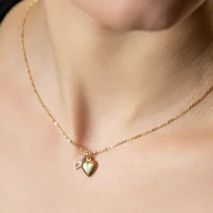 XENOX Echtgold | Halsketten^FINE Basic Halskette, 14k Gelbgold goldfarben