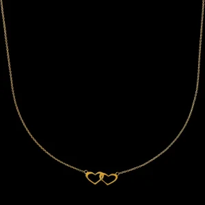 XENOX Halsketten^FINE Halskette, 9k Gelbgold goldfarben