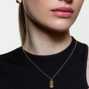 XENOX Halsketten^FRAMED Halskette 925/- Sterlingsilber, rhodiniert