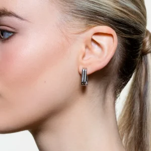 XENOX Ohrringe^FRAMED Ohrringe 925/- Sterlingsilber, 18k Vergoldung