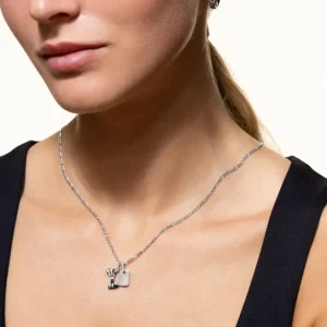 XENOX Charms^GRAVUR Charm 925/- Sterlingsilber, rhodiniert