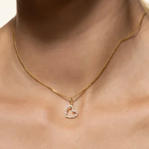 XENOX Charms^HERZ Charm 925/- Sterlingsilber, rhodiniert