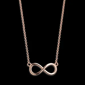 XENOX Halsketten^INFINITY Halskette 925/- Sterlingsilber, rhodiniert