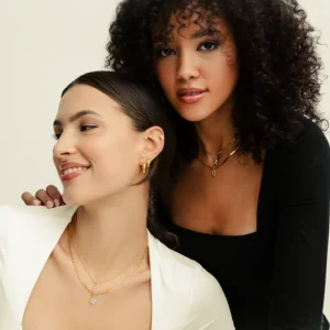 XENOX Charms^K LETTER Charm 925/- Sterlingsilber, 18k Vergoldung