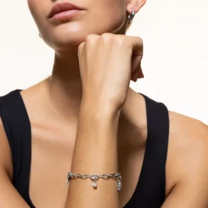 XENOX Charms^KRAPPE Charm 925/- Sterlingsilber, rhodiniert