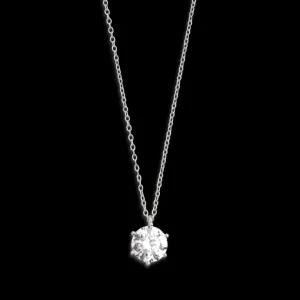 XENOX Halsketten^KRAPPE Halskette 925/- Sterlingsilber, rhodiniert