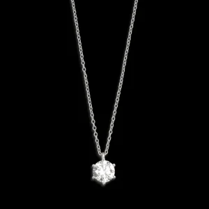 XENOX Halsketten^KRAPPE Halskette 925/- Sterlingsilber, rhodiniert