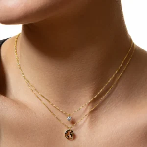 XENOX Halsketten^KRAPPE Halskette 925/- Sterlingsilber, rhodiniert