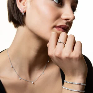 XENOX Ringe^KRAPPE Ring 925/- Sterlingsilber, rhodiniert