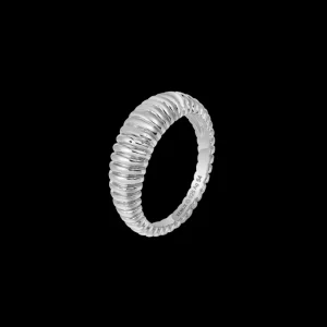 XENOX Ringe^LACE Ring 925/- Sterlingsilber, rhodiniert