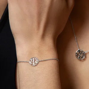 XENOX Armbänder^LEBENSBAUM Armband 925/- Sterlingsilber, rhodiniert