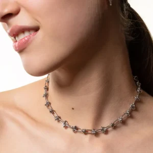 XENOX Halsketten^LONDON Halskette aus Edelstahl