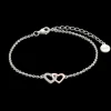 XENOX Armbänder^LOVE STORY Armband 925/- Sterlingsilber, rosé vergoldet roséfarben