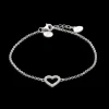 XENOX Armbänder^LOVE STORY Armband 925/- Sterlingsilber, rhodiniert silberfarben