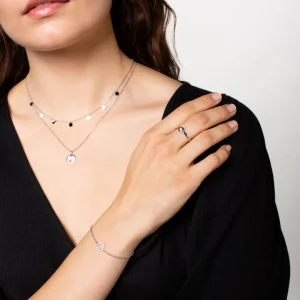 XENOX Armbänder^LOVE STORY Armband 925/- Sterlingsilber, rhodiniert silberfarben