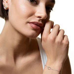 XENOX Armbänder^LOVE STORY Armband 925/- Sterlingsilber, rhodiniert