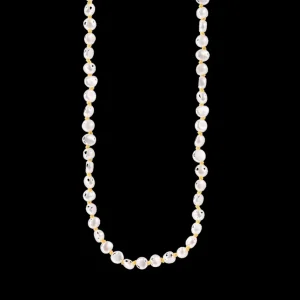 XENOX Halsketten^MALIBU Halskette 925/- Sterlingsilber, 18k Vergoldung goldfarben