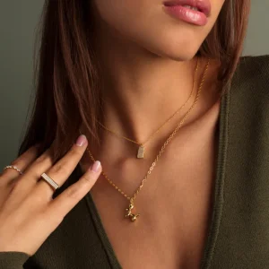 XENOX Halsketten^MEMORIES Halskette 925/- Sterlingsilber, rhodiniert