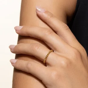 XENOX Ringe^NOVA Ring 925/- Sterlingsilber, rhodiniert