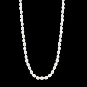 XENOX Halsketten^OCEAN Halskette 925/- Sterlingsilber, rhodiniert silberfarben