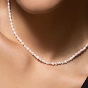 XENOX Halsketten^OCEAN Halskette 925/- Sterlingsilber, rhodiniert silberfarben