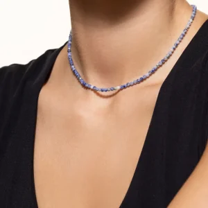 XENOX Halsketten^OCEAN Halskette 925/- Sterlingsilber, rhodiniert silberfarben