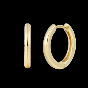 XENOX Ohrringe^OVAL MINI Creolen 925/- Sterlingsilber, rhodiniert