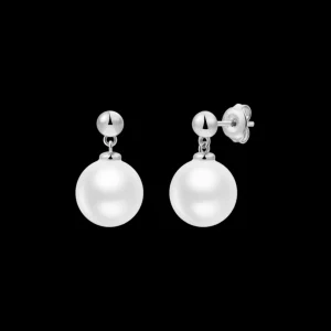 XENOX Ohrringe^PACIFIC TREASURES Ohrringe 925/- Sterlingsilber, rhodiniert